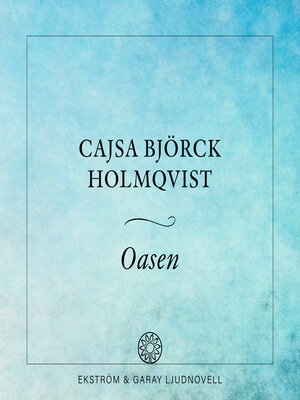 cover image of Oasen